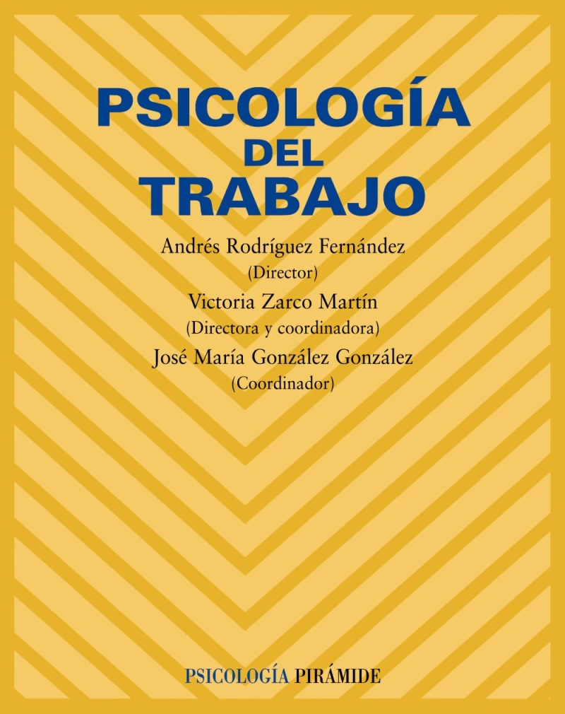 Portada: Psicología del trabajo