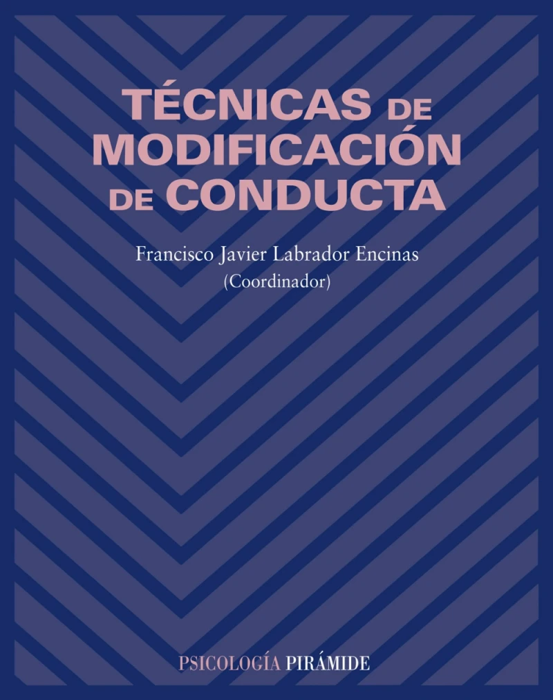 Portada: Técnicas de modificación de conducta