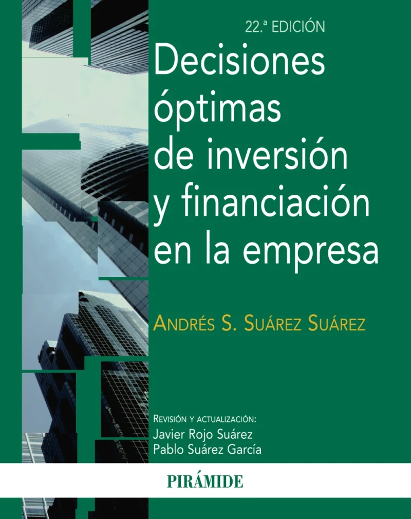 Portada: Decisiones óptimas de inversión y financiación en la empresa