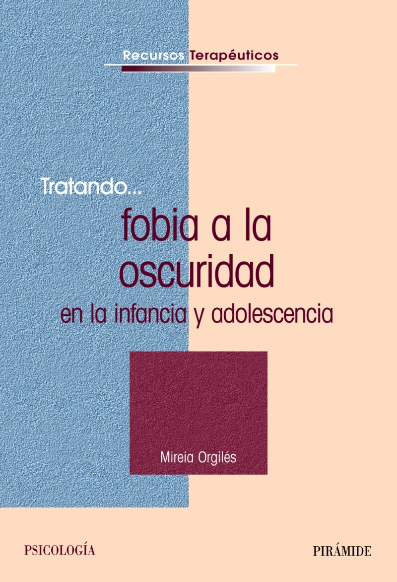 Portada: Tratando... fobia a la oscuridad en la infancia y adolescencia