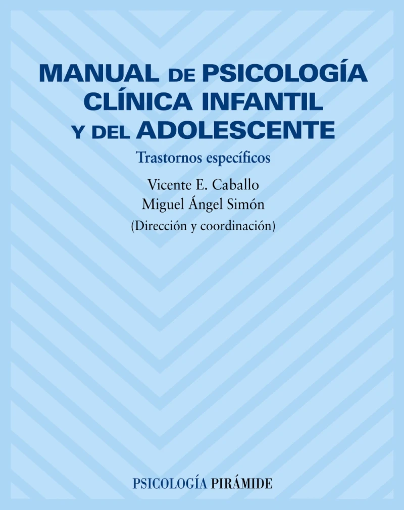 Portada: Manual de psicología clínica infantil y del adolescente