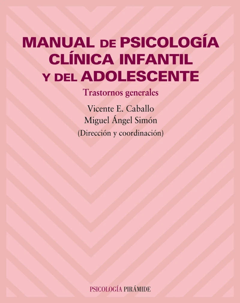 Portada: Manual de psicología clínica infantil y del adolescente