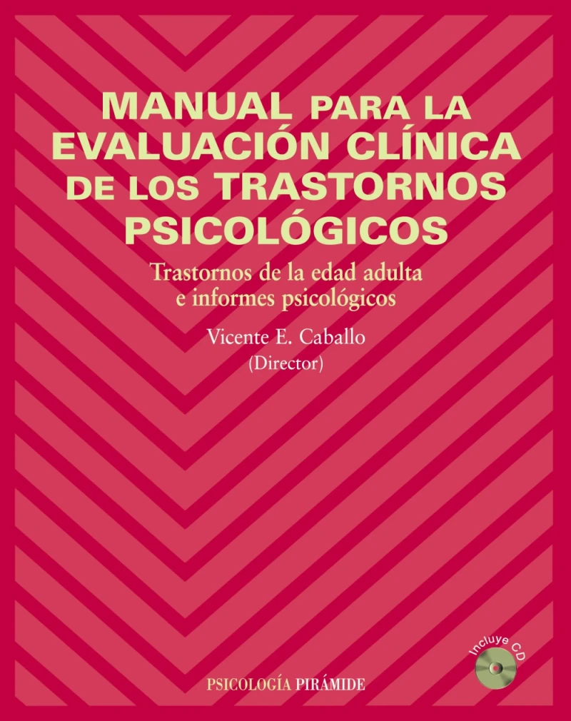 Portada: Manual para la evaluación clínica de los trastornos psicológicos