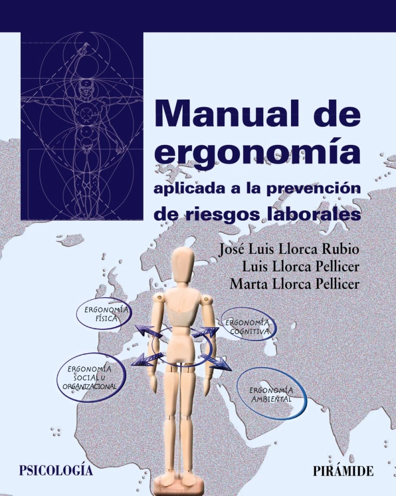 Portada: Manual de ergonomía aplicada a la prevención de riesgos laborales