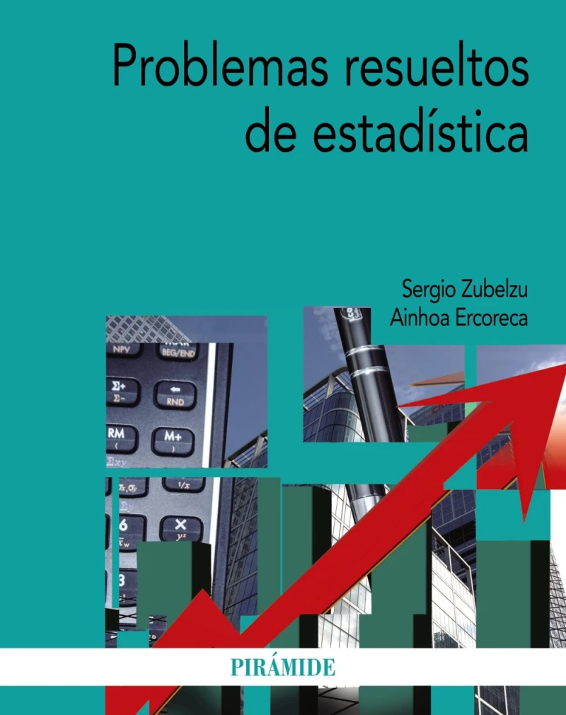 Portada: Problemas resueltos de estadística