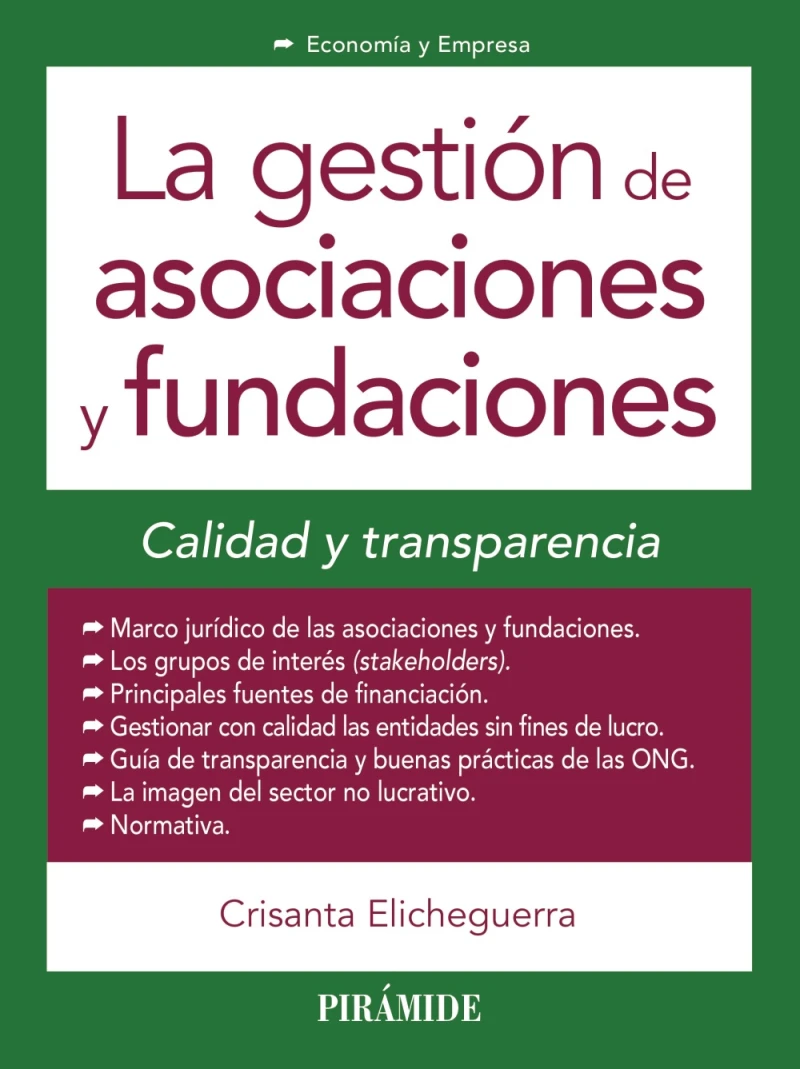 Portada: La gestión de asociaciones y fundaciones
