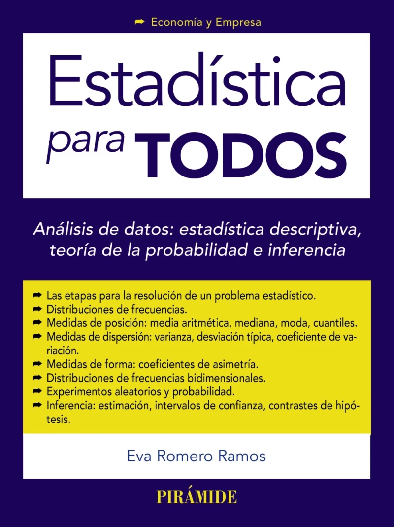 Portada: Estadística para todos