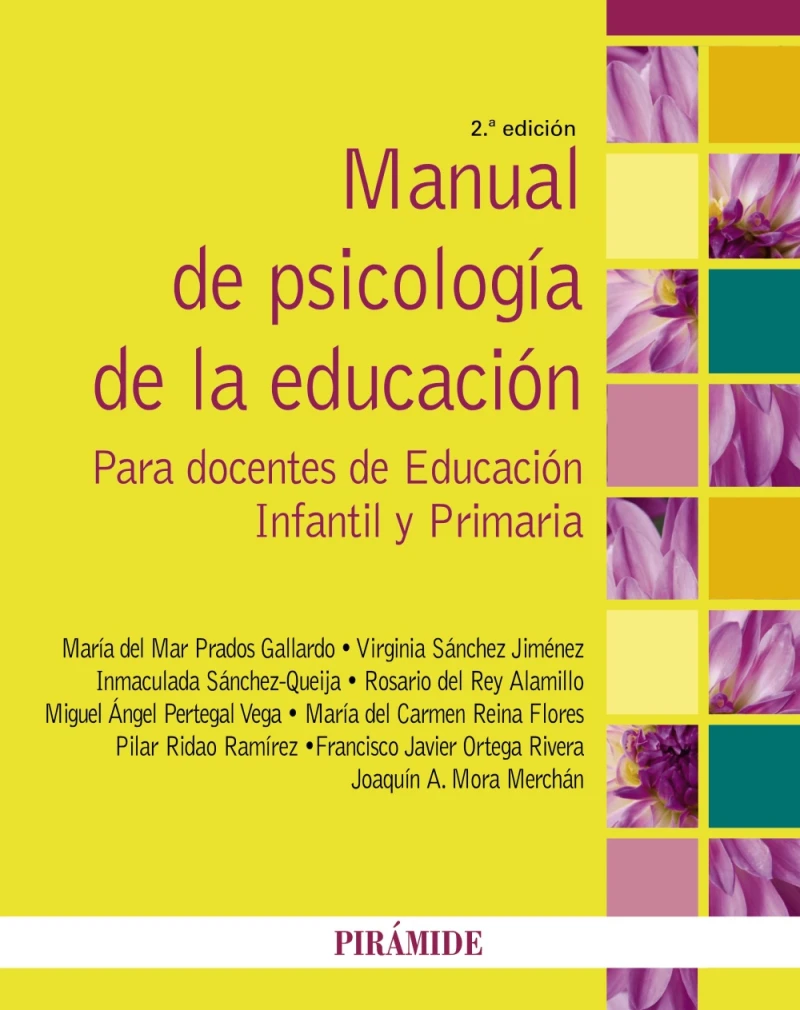 Portada: Manual de Psicología de la Educación
