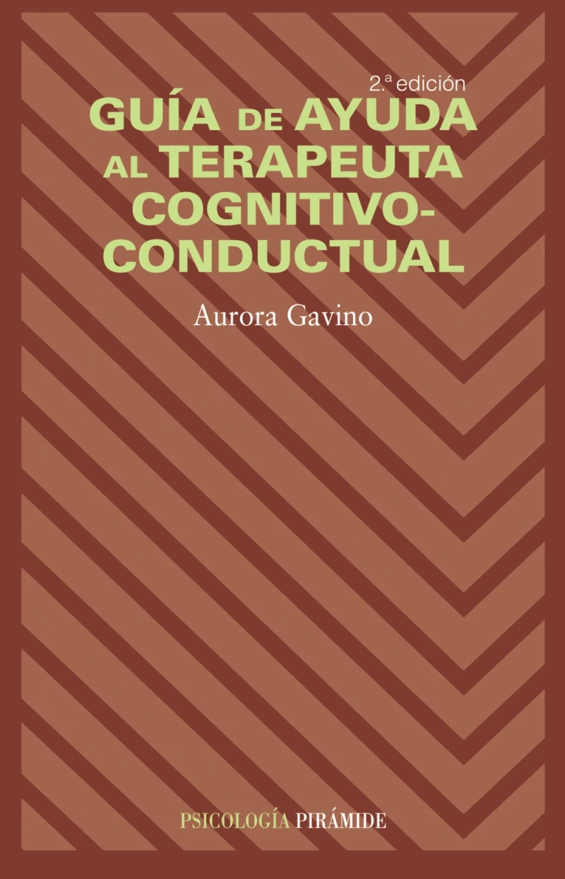 Portada: Guía de ayuda al terapeuta cognitivo-conductual