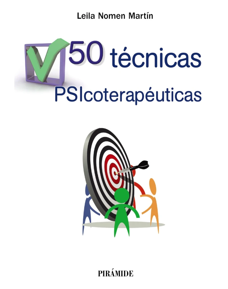 Portada: 50 técnicas psicoterapéuticas