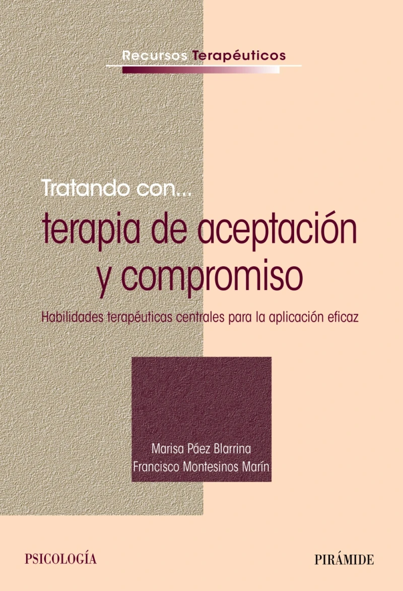 Portada: Tratando con... terapia de aceptación y compromiso