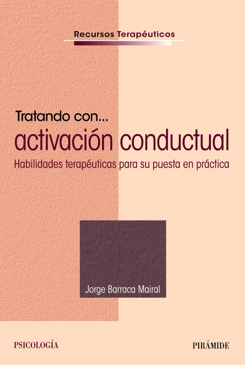 Portada: Tratando con... Activación conductual