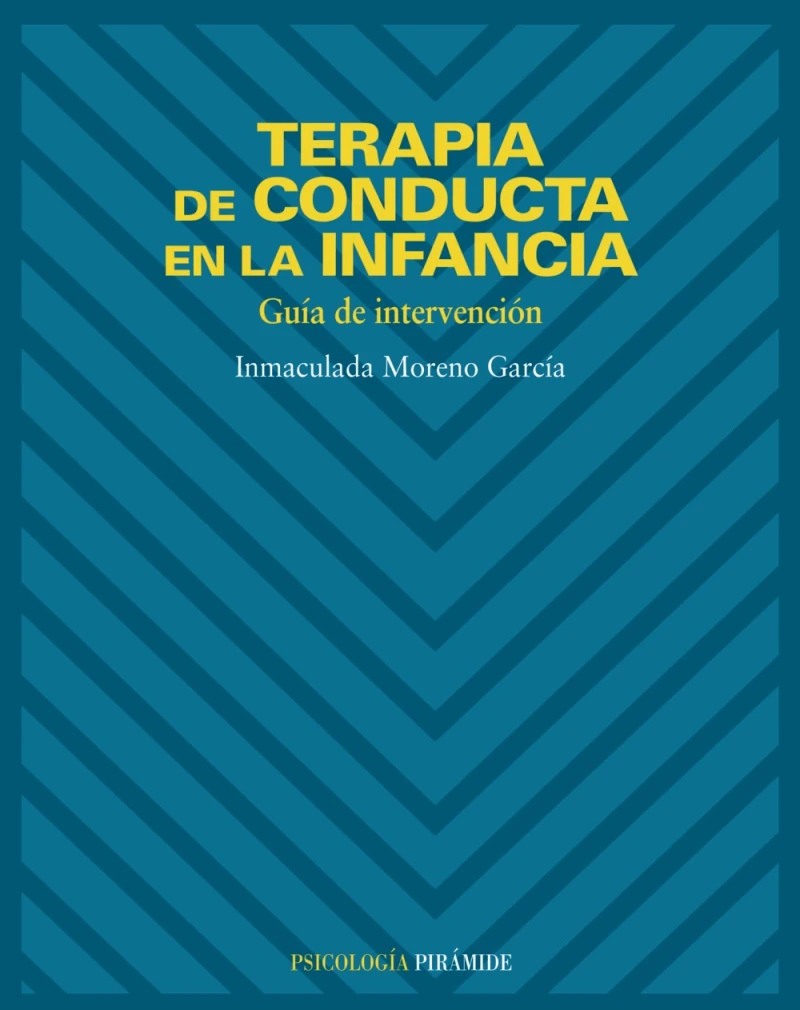 Portada: Terapia de conducta en la infancia