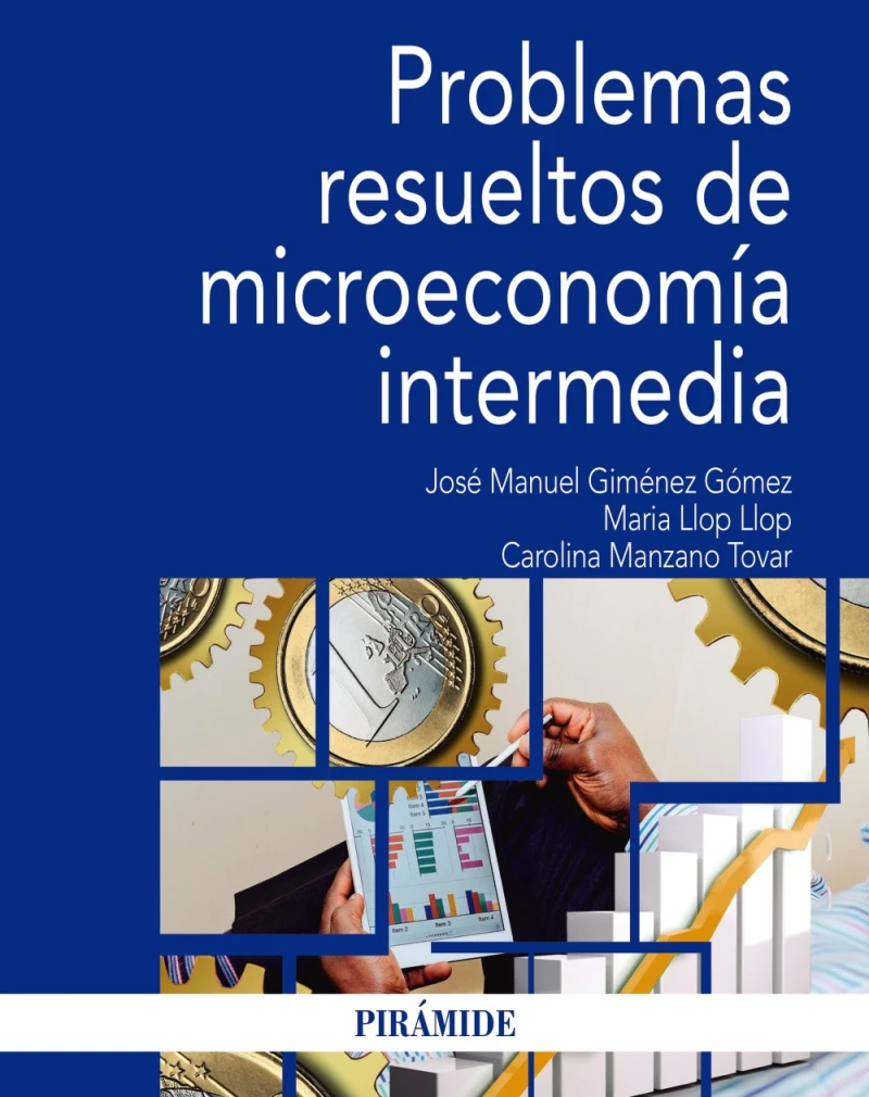Portada: Problemas resueltos de microeconomía intermedia