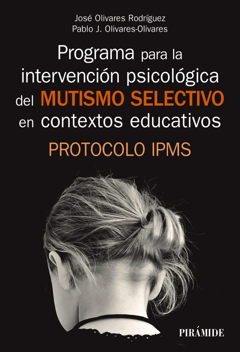 Portada: Programa para la intervención psicológica del mutismo selectivo en contextos educativos