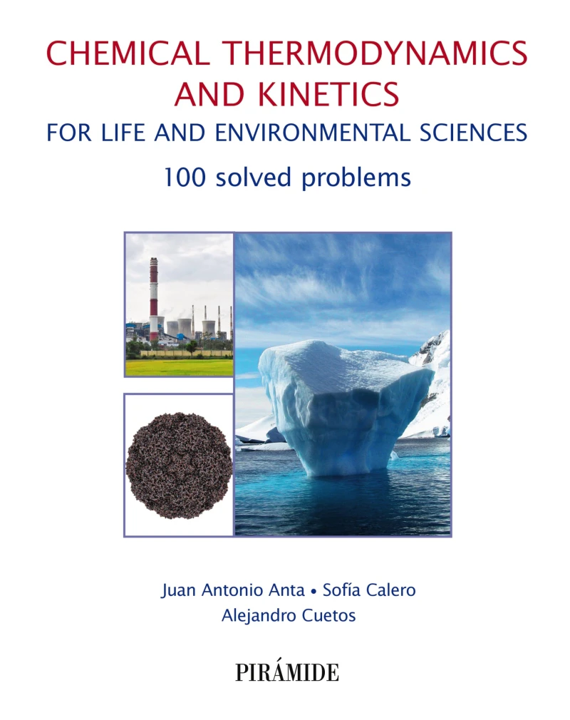 Portada: Chemical thermodynamics and kinetics for life and environmental sciences