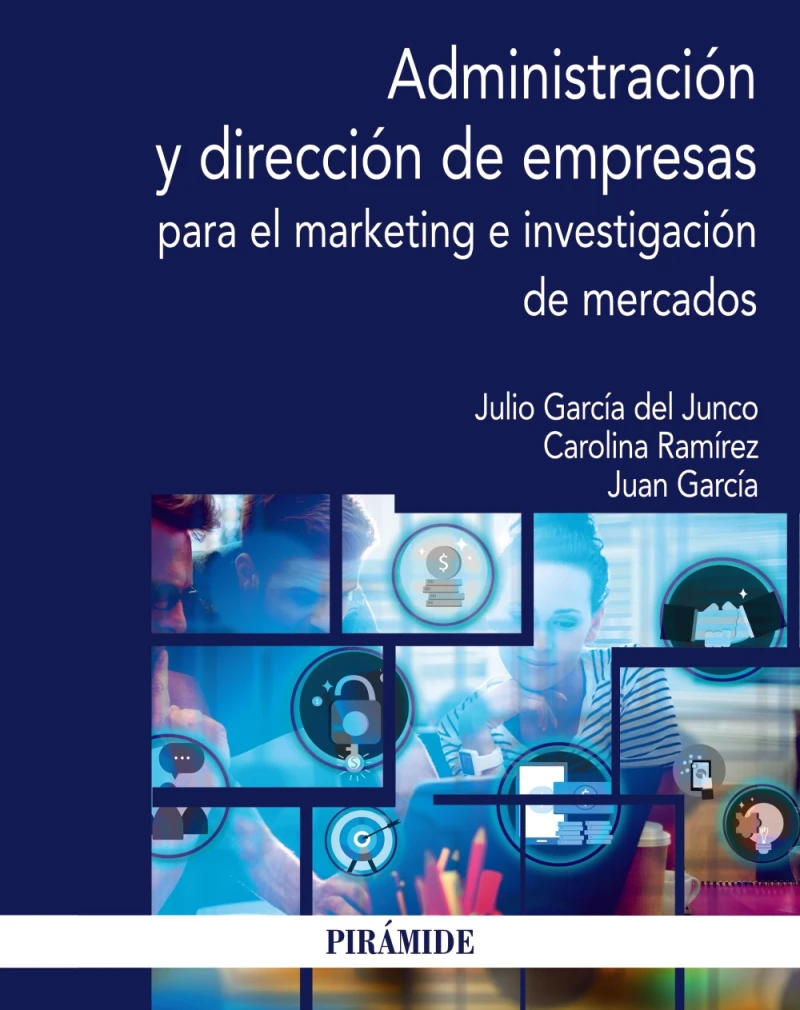 Portada: Administración y dirección de empresas para el marketing e investigación de mercados