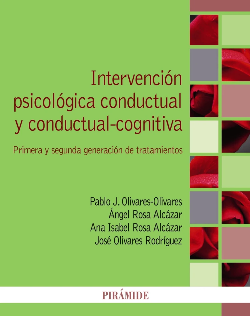 Portada: Intervención psicológica conductual y conductual-cognitiva