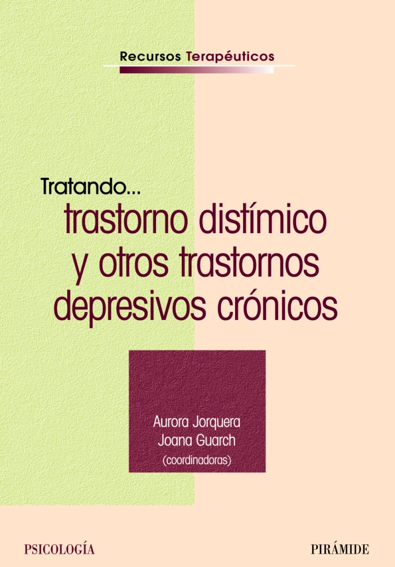 Portada: Tratando... trastorno distímico y otros trastornos depresivos crónicos