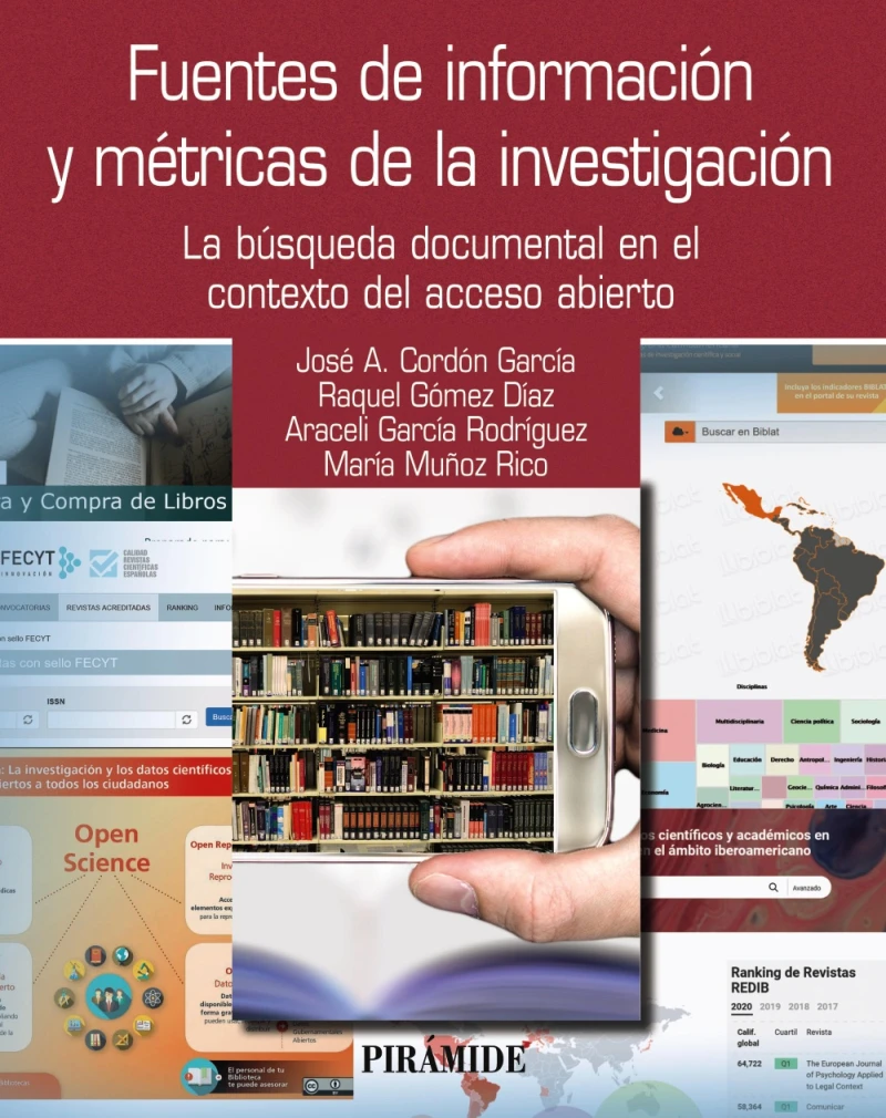 Portada: Fuentes de información y métricas de la investigación