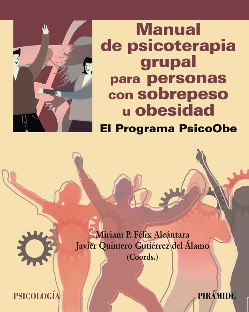 Portada: Manual de psicoterapia grupal para personas con sobrepeso u obesidad