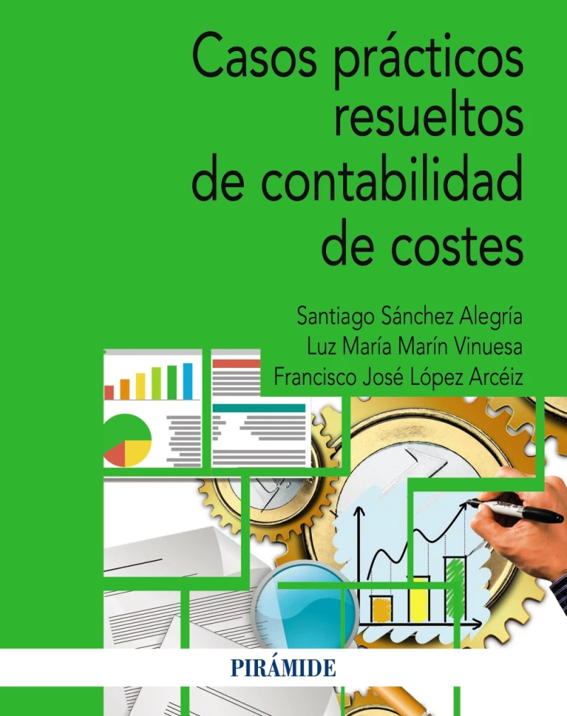 Portada: Casos prácticos resueltos de contabilidad de costes