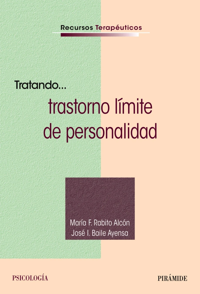 Portada: Tratando... trastorno límite de la personalidad