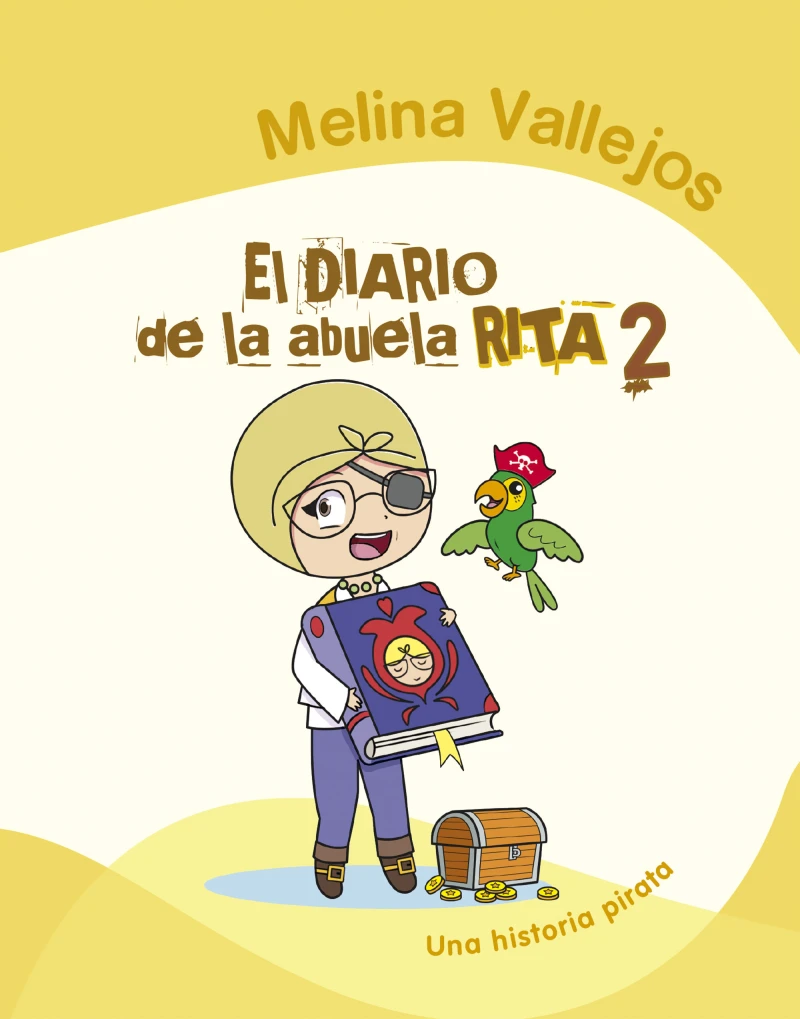 Portada: El diario de la abuela Rita 2 - Una historia pirata