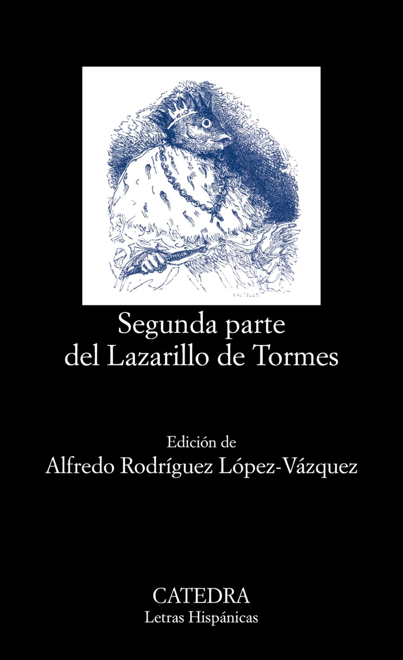 Portada: Segunda parte del Lazarillo de Tormes