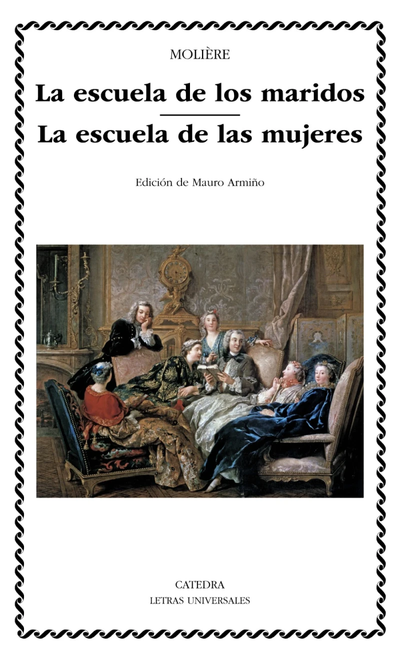 Portada: La escuela de los maridos; La escuela de las mujeres