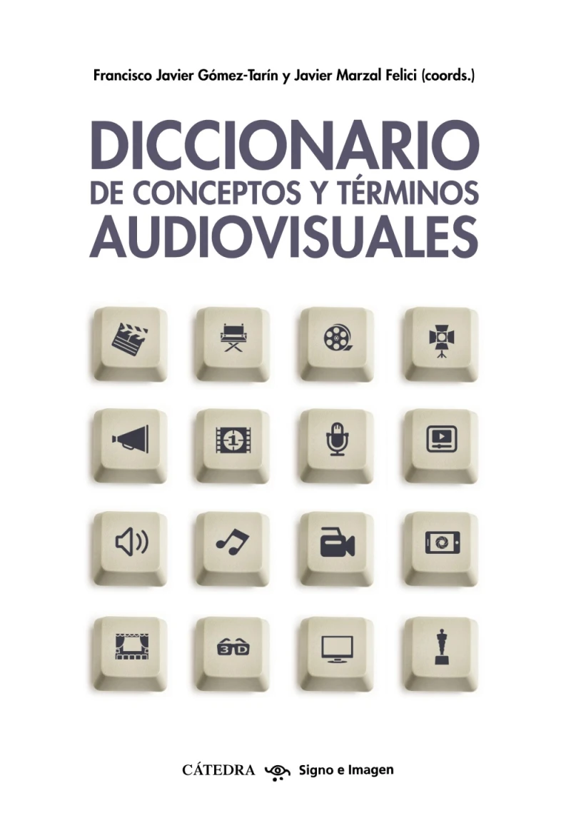Portada: Diccionario de conceptos y términos audiovisuales