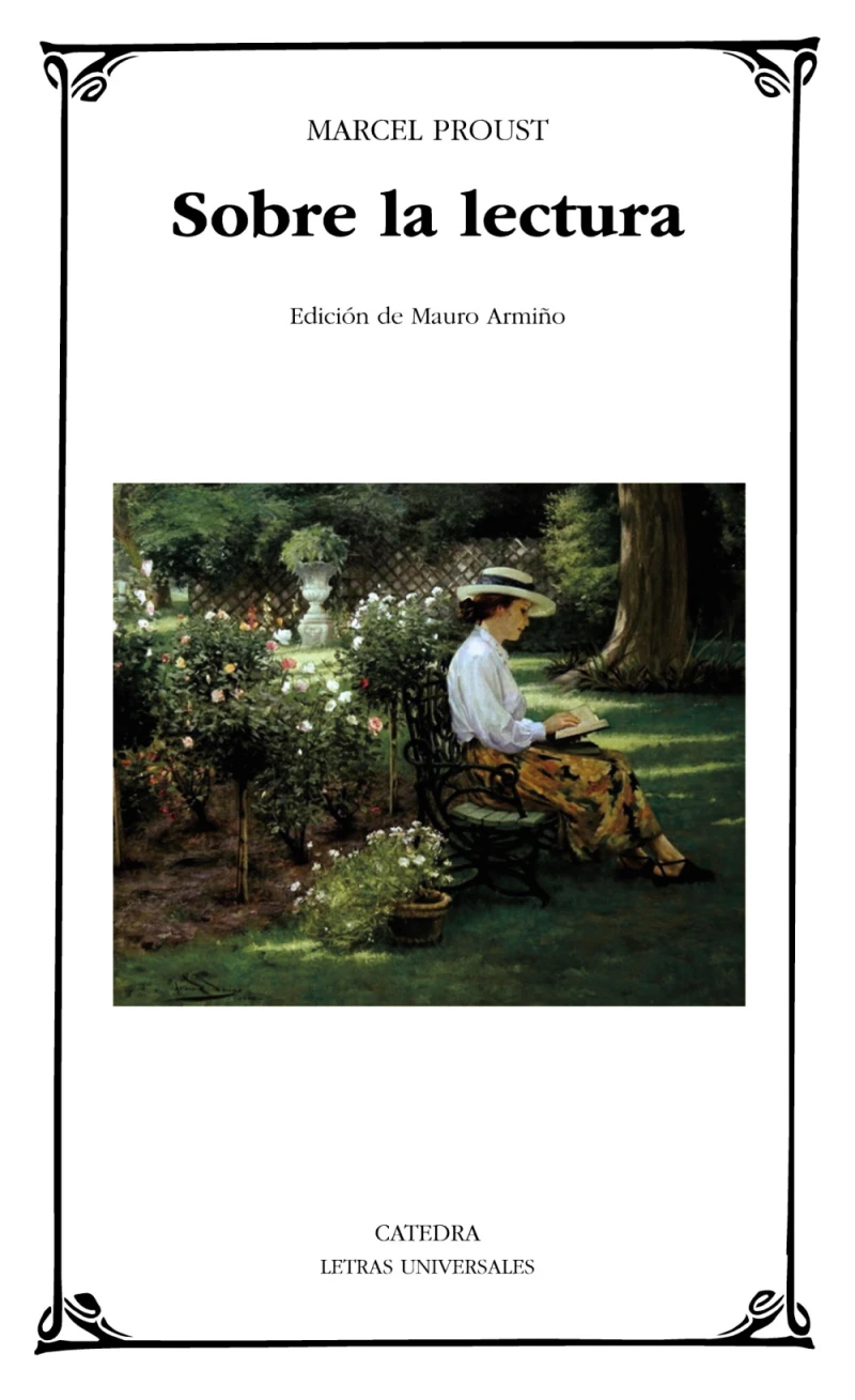 Portada: Sobre la lectura