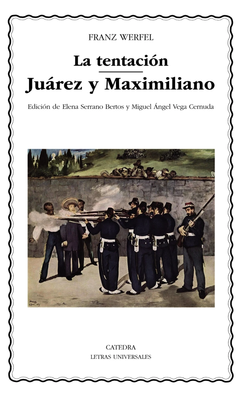 Portada: La tentación; Juárez y Maximiliano
