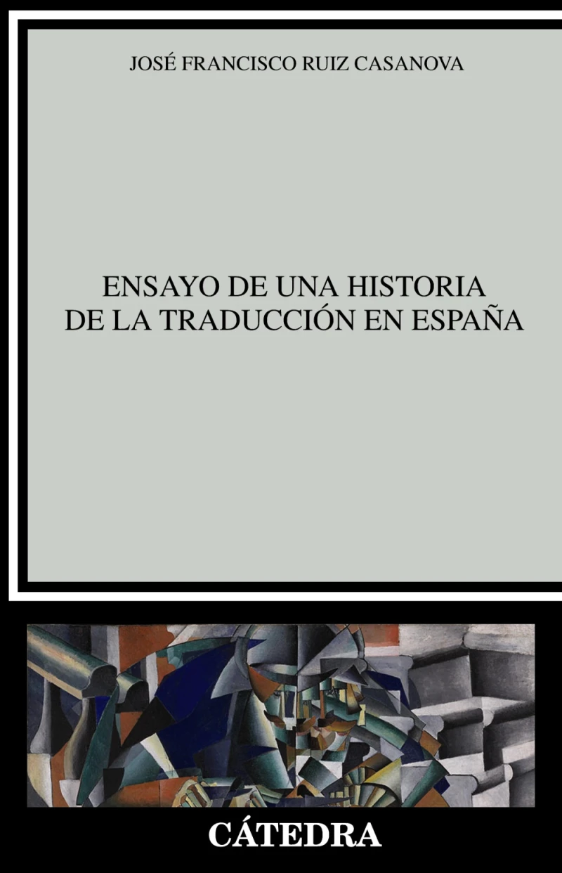 Portada: Ensayo de una historia de la traducción en España