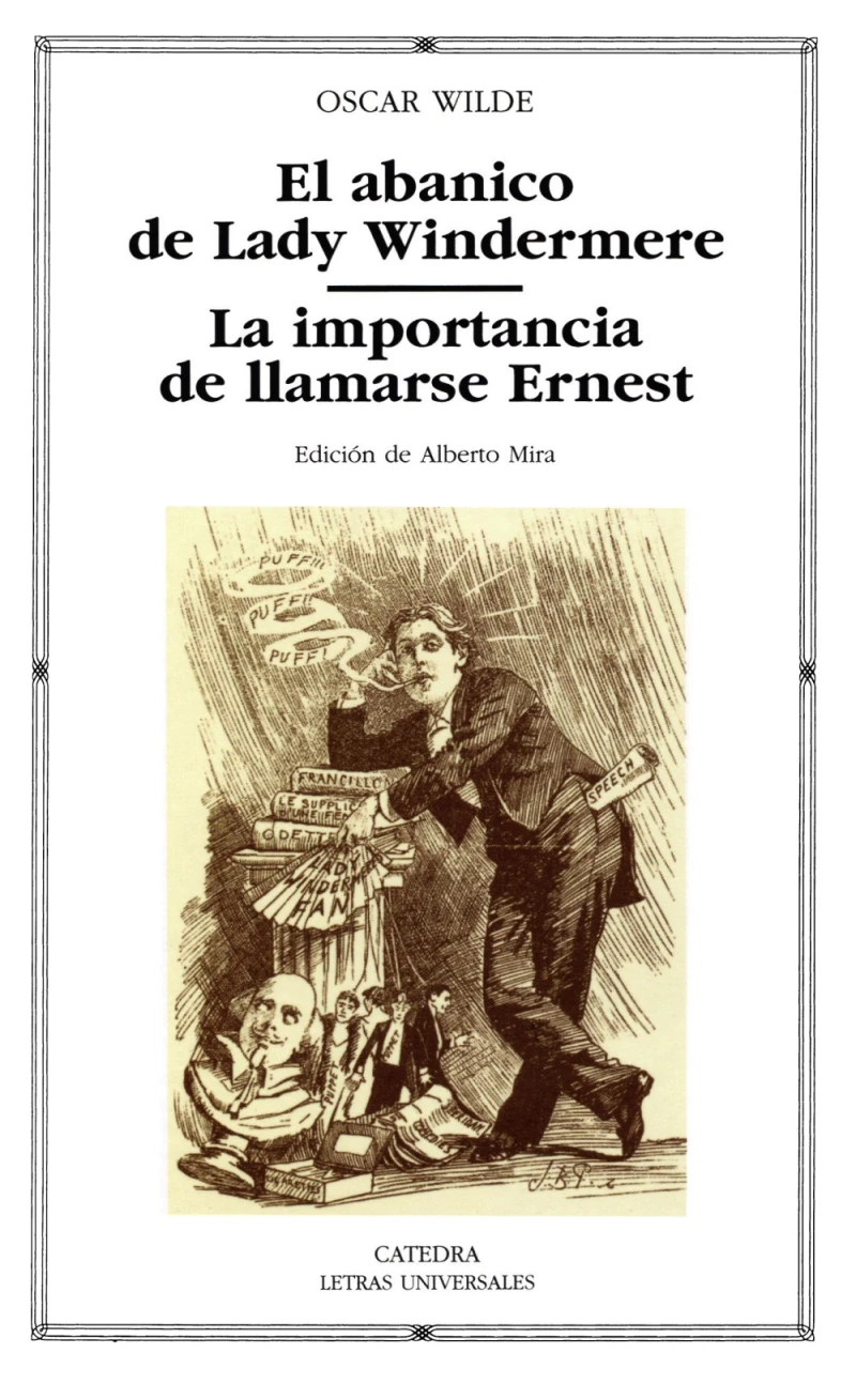 Portada: El abanico de Lady Windermere; La importancia de llamarse Ernest