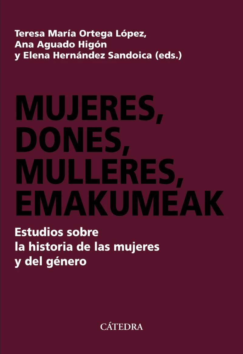 Portada: Mujeres, dones, mulleres, emakumeak
