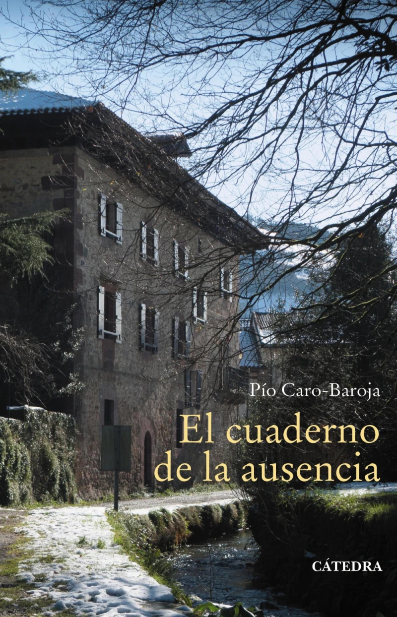 Portada: El cuaderno de la ausencia