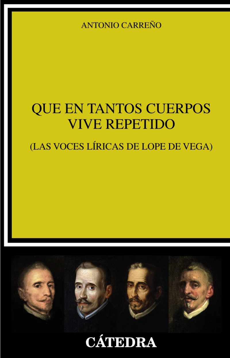 Portada: Que en tantos cuerpos vive repetido