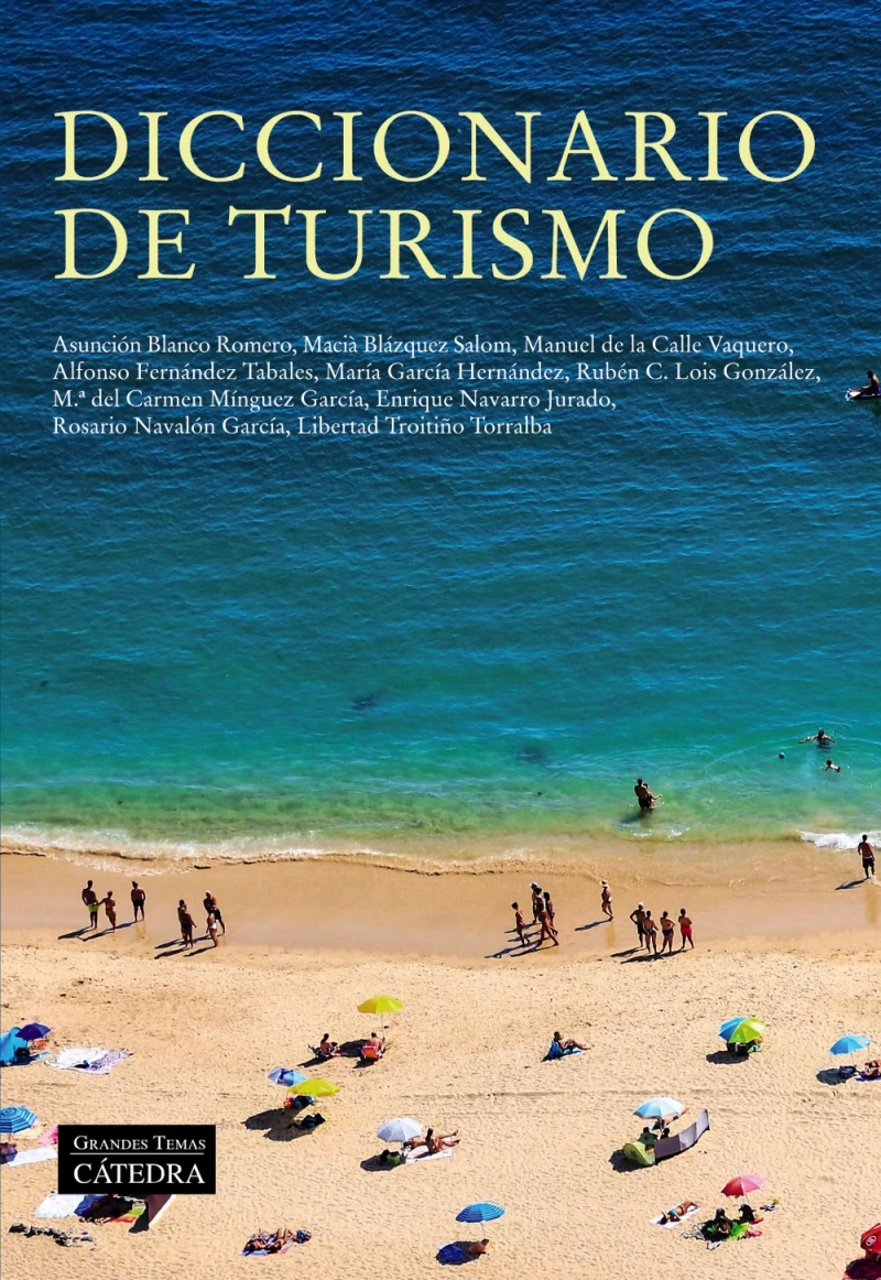 Portada: Diccionario de turismo