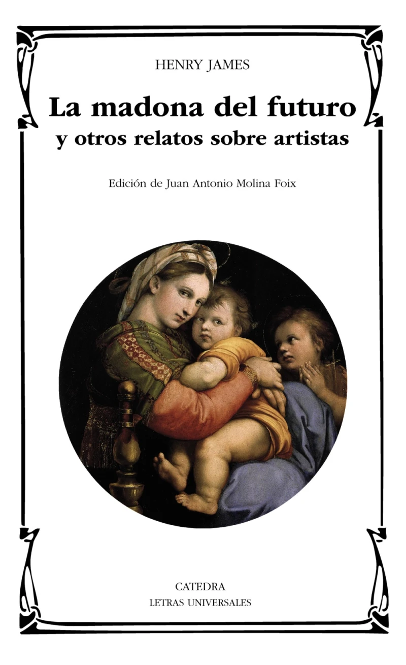 Portada: La madona del futuro y otros relatos sobre artistas