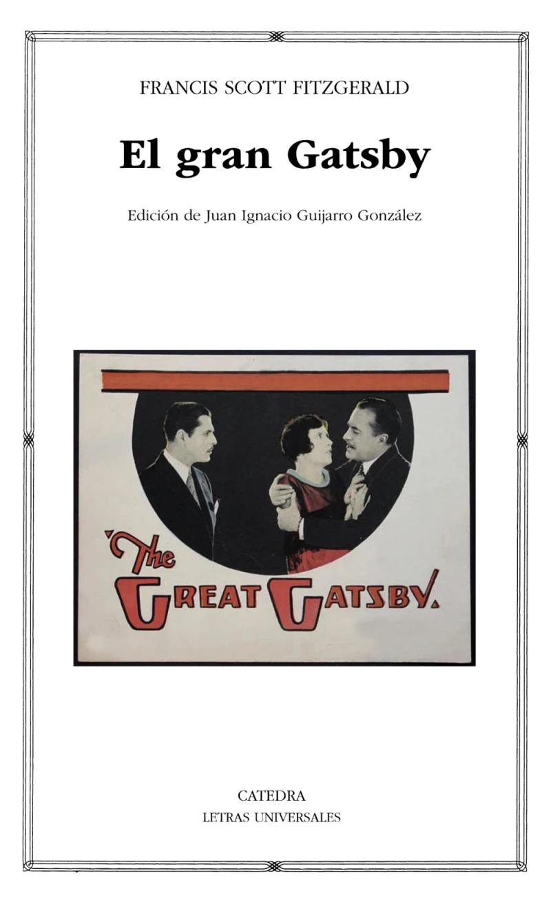 Portada: El gran Gatsby