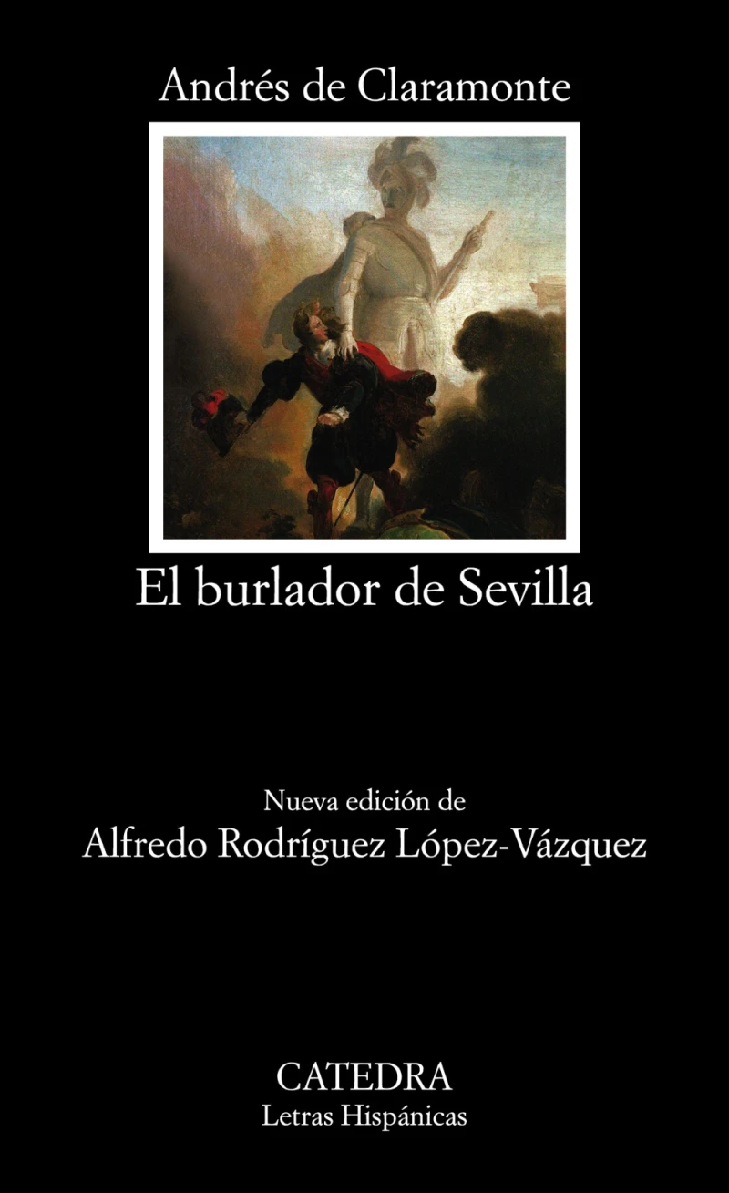 Portada: El burlador de Sevilla o El convidado de piedra