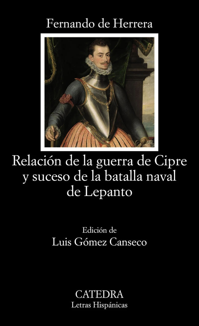 Portada: Relación de la guerra de Cipre y suceso de la batalla naval de Lepanto
