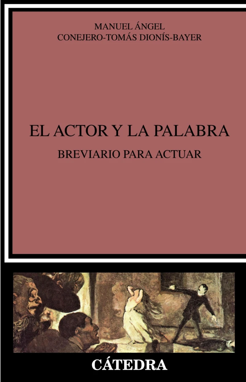 Portada: El actor y la palabra