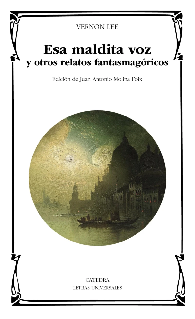 Portada: Esa maldita voz y otros relatos fantasmagóricos