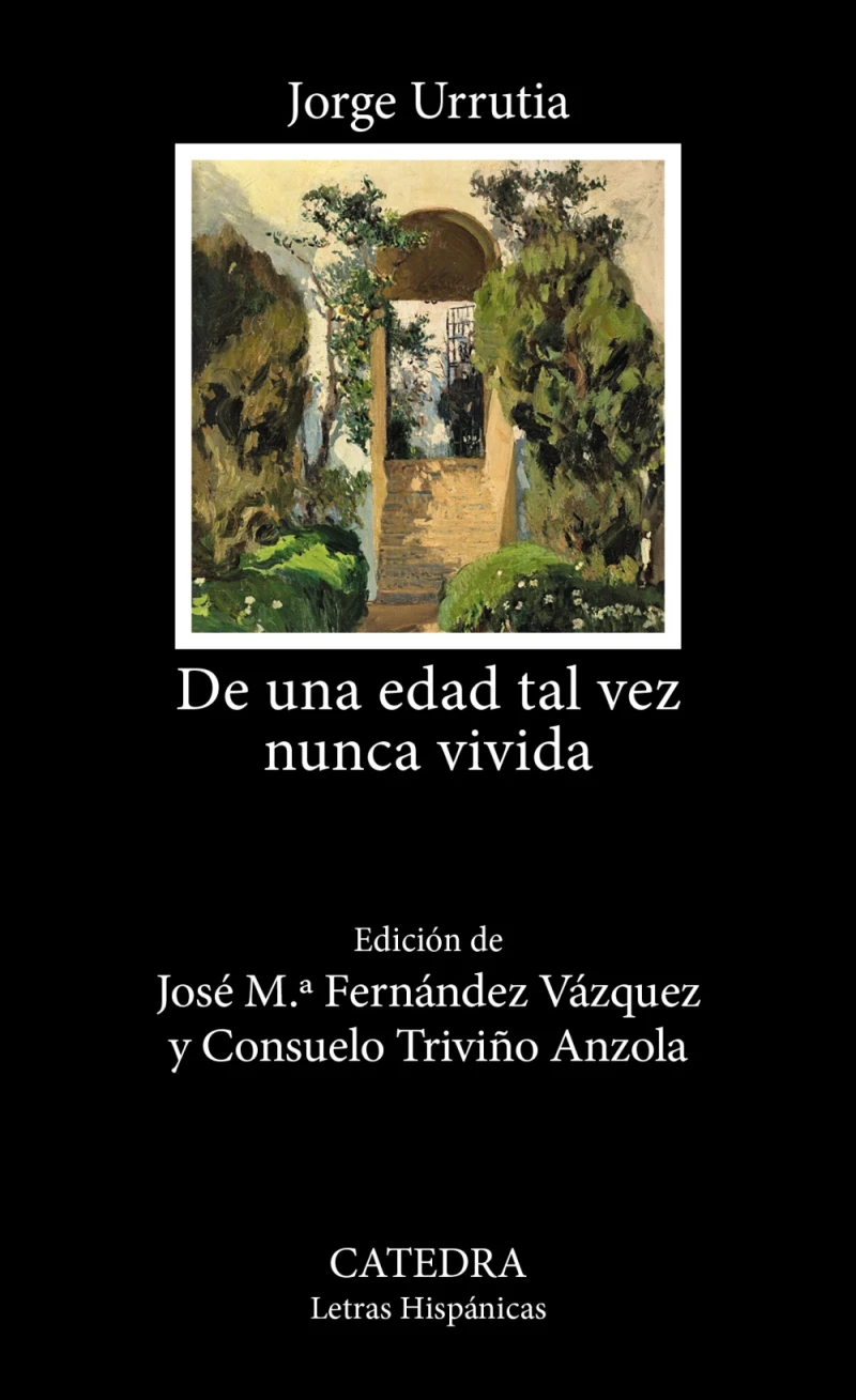 Portada: De una edad tal vez nunca vivida