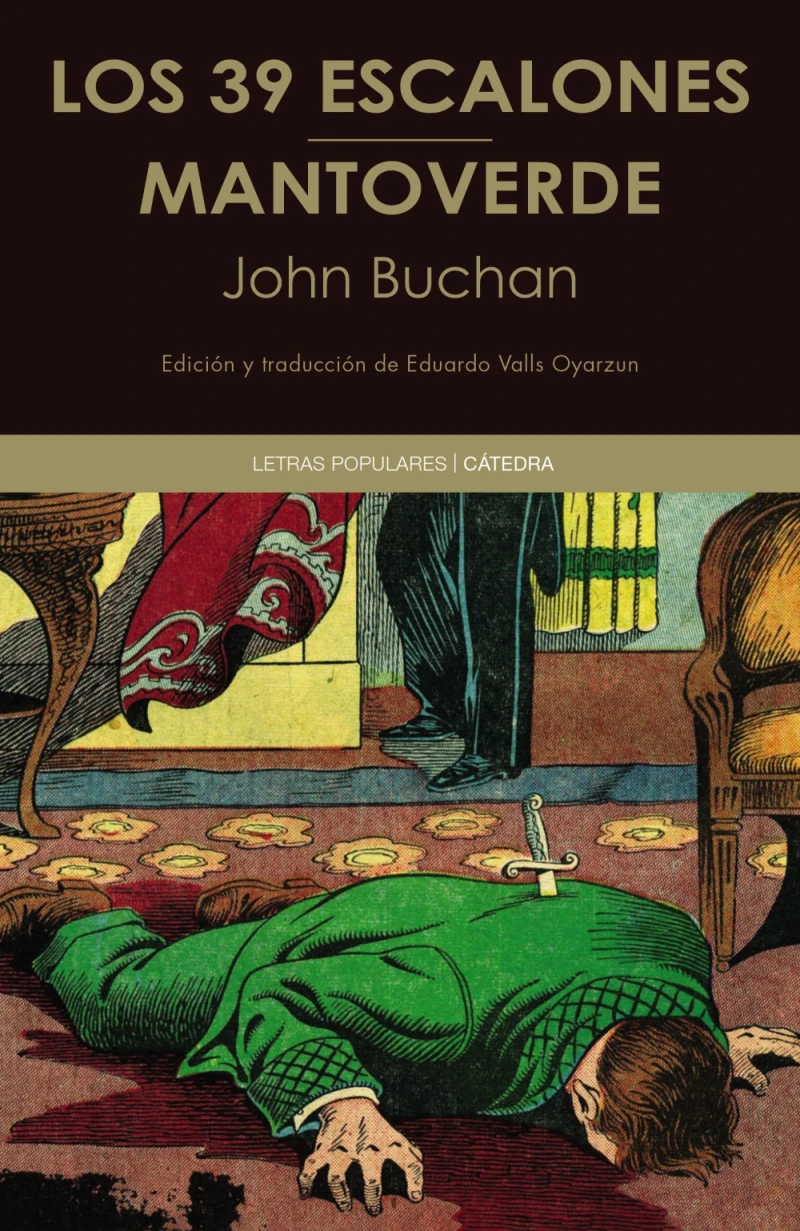 Portada: Los 39 escalones; Mantoverde