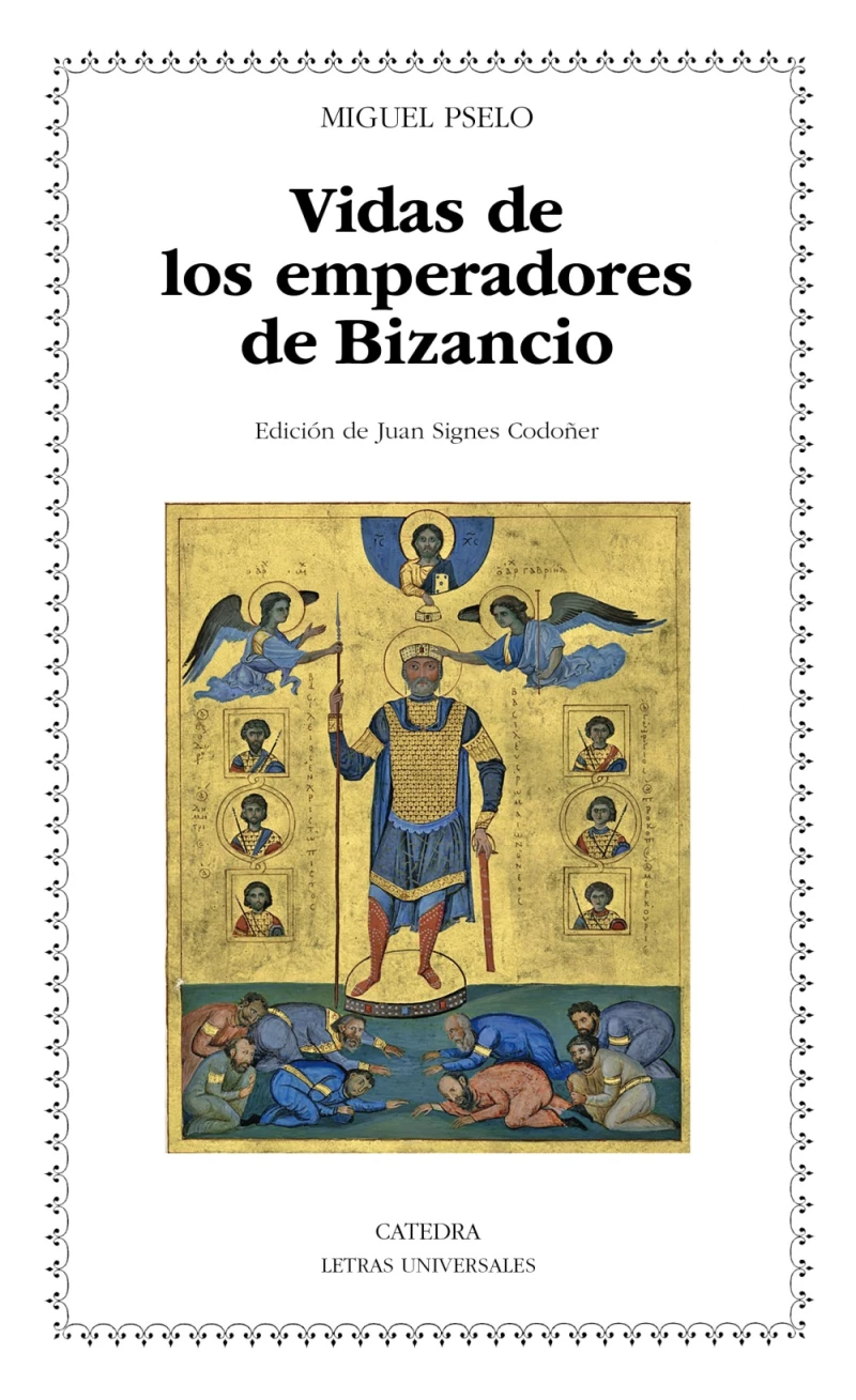 Portada: Vidas de los emperadores de Bizancio
