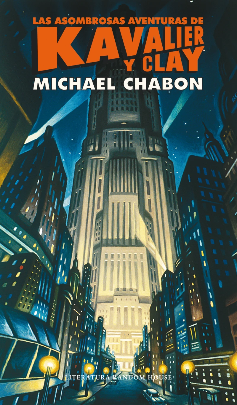 Portada: Las asombrosas aventuras de Kavalier y Clay