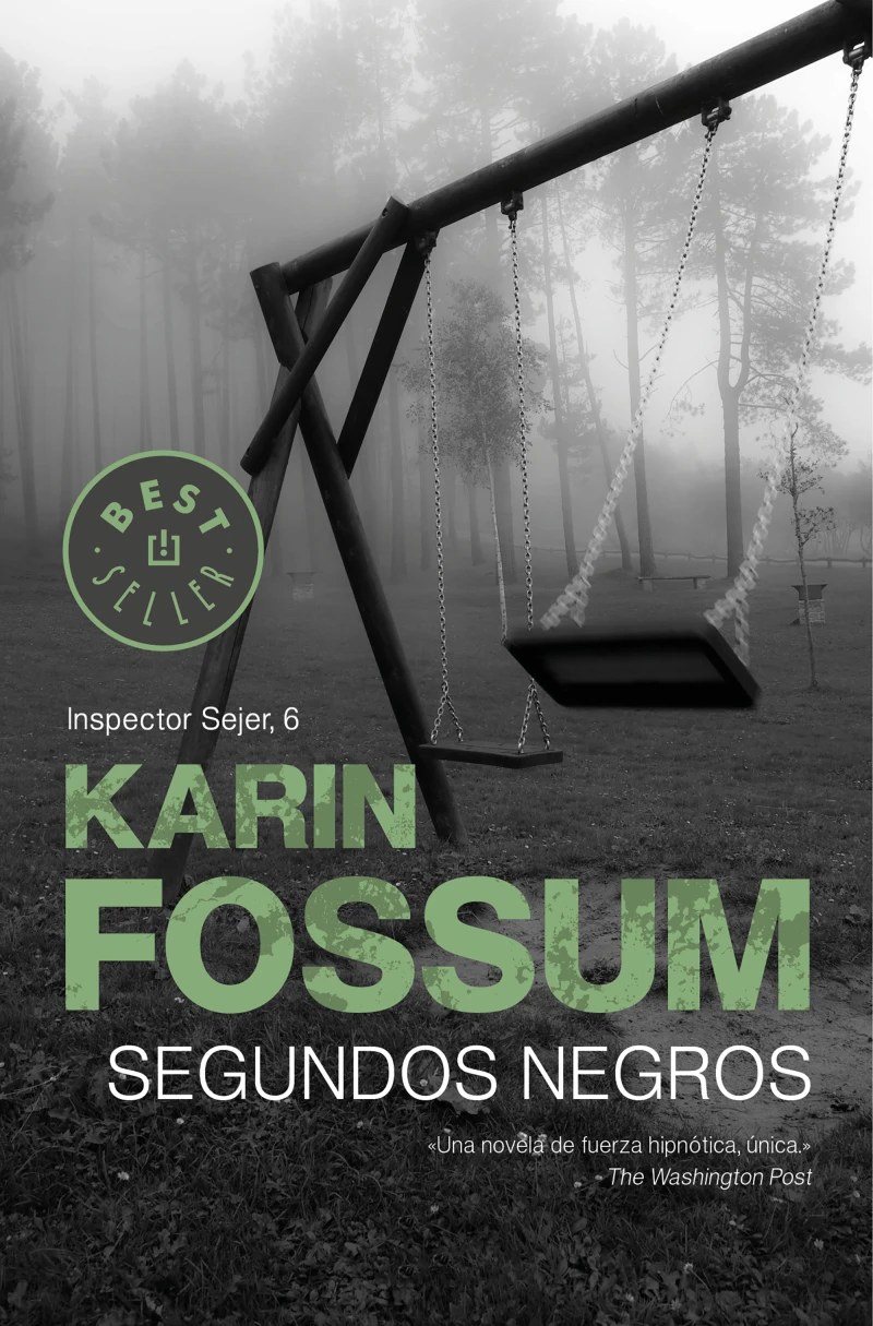 Portada: Segundos negros (Inspector Sejer 6)